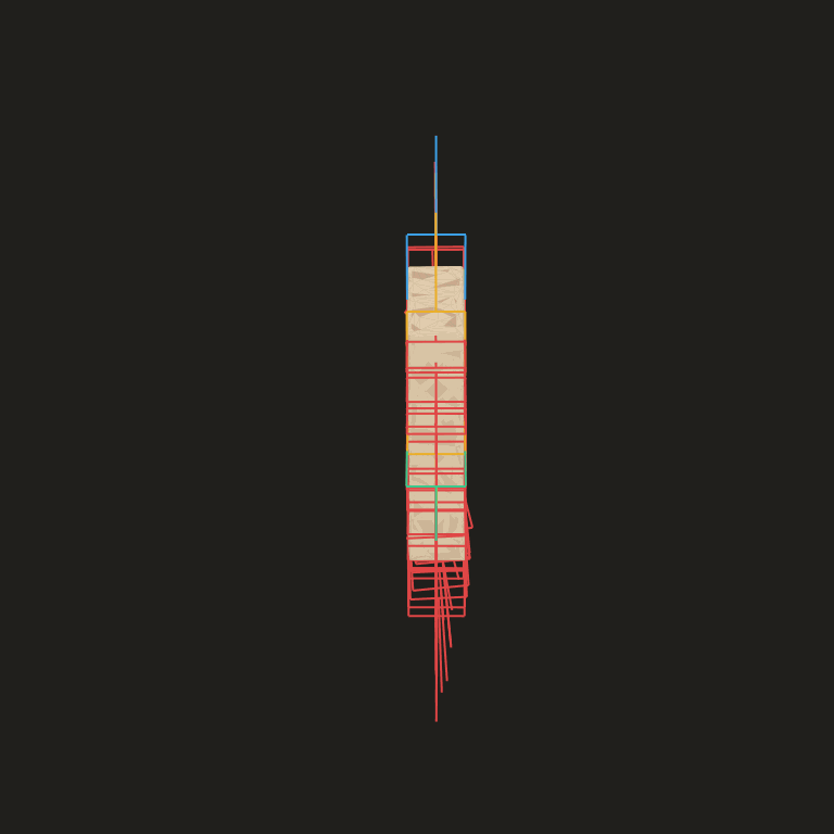Parallel-jaw grasp sampling on a mesh object